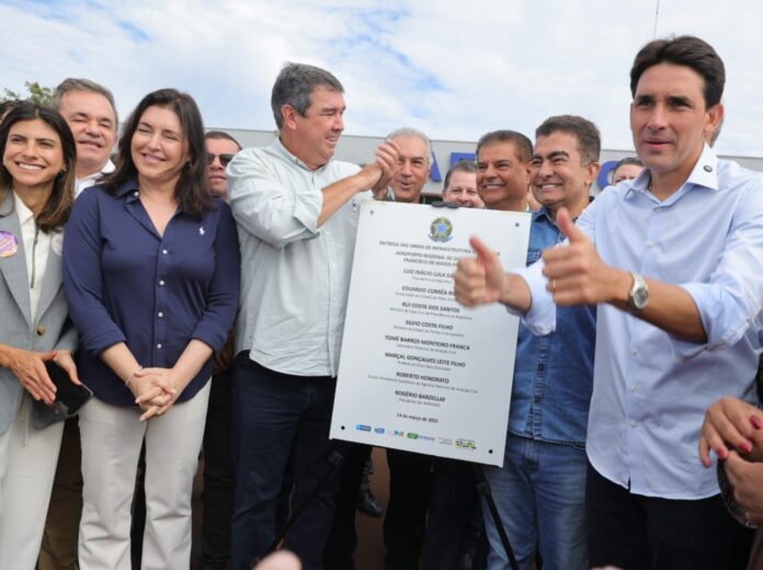 Ministros de Lula inauguram obras no Aeroporto Regional de Dourados
