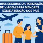 Férias seguras — Autorização de viagem para menores exige atenção dos pais